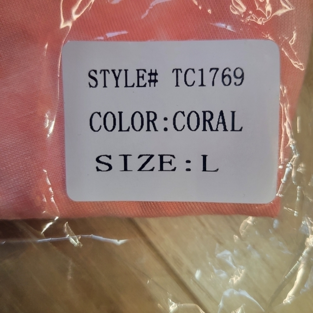 Peach High Waisted Tie Dye Shorts - Picture 9 of 10